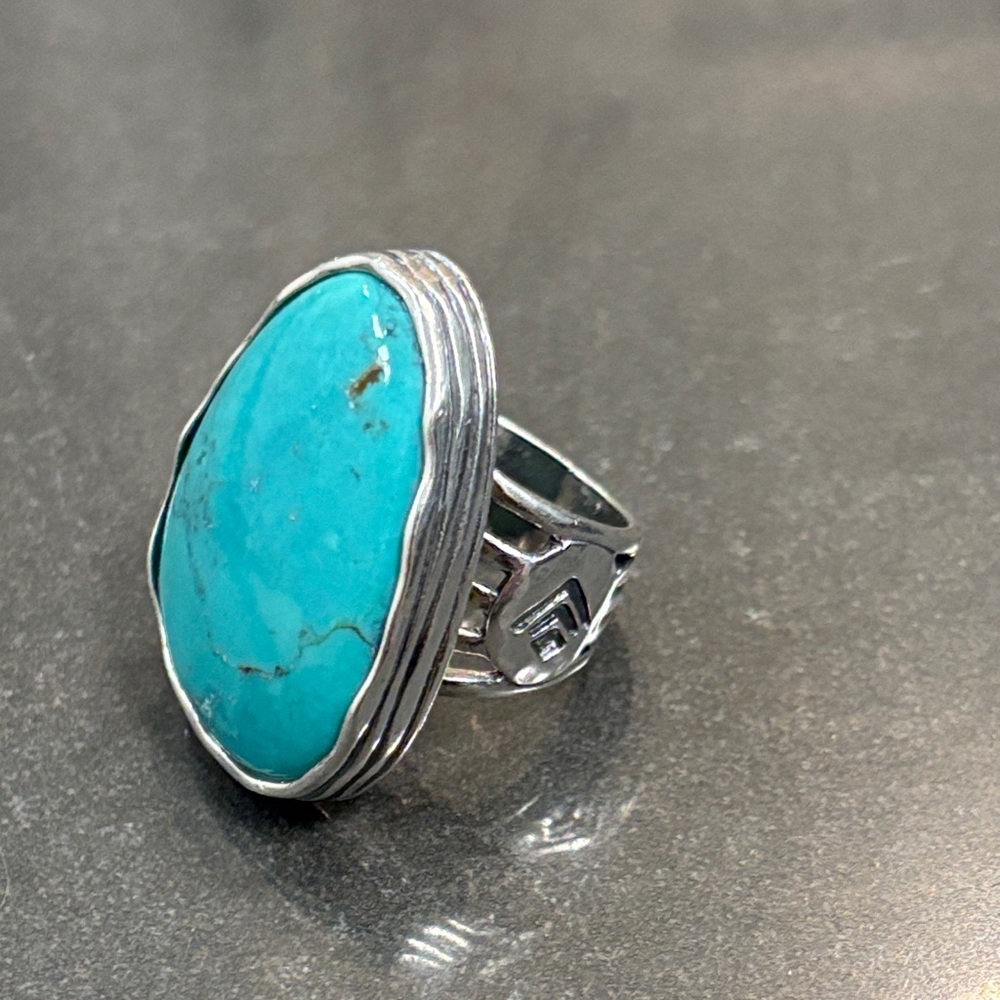 Silpada Silver Turquoise Ring